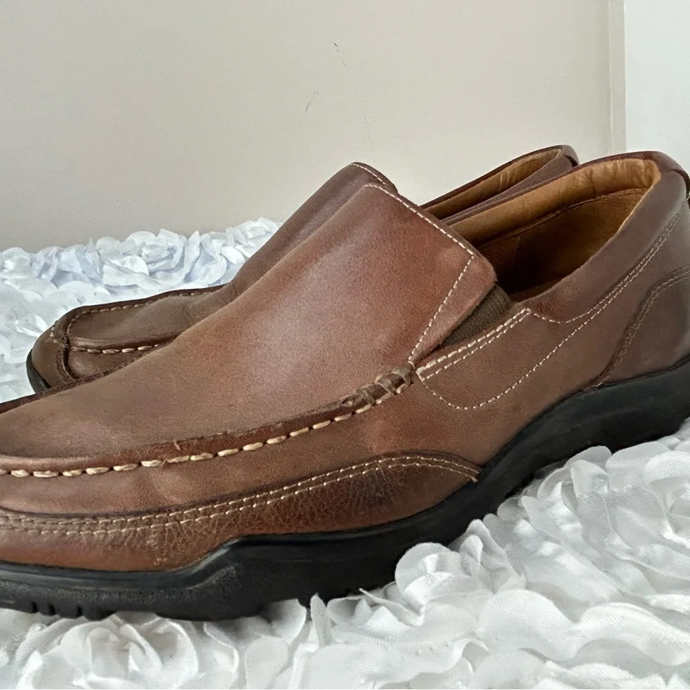 Cole Haan Hughes Grand OS Men's‎ Venetian Leather Loafer Brown C20244 Sz 9M